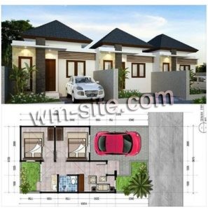 Perumahan eksklusif semi villa, di lingkungan villa dan resort ungasan